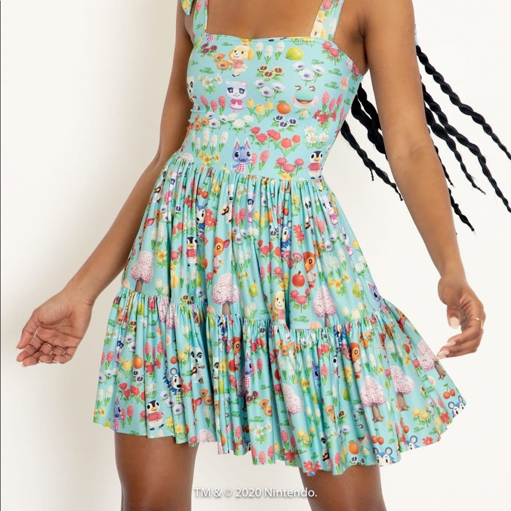 NWT Blackmilk X Animal Crossing Dress